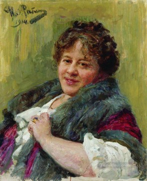  14 Obras - retrato del escritor tl shchepkina kupernik 1914 Ilya Repin